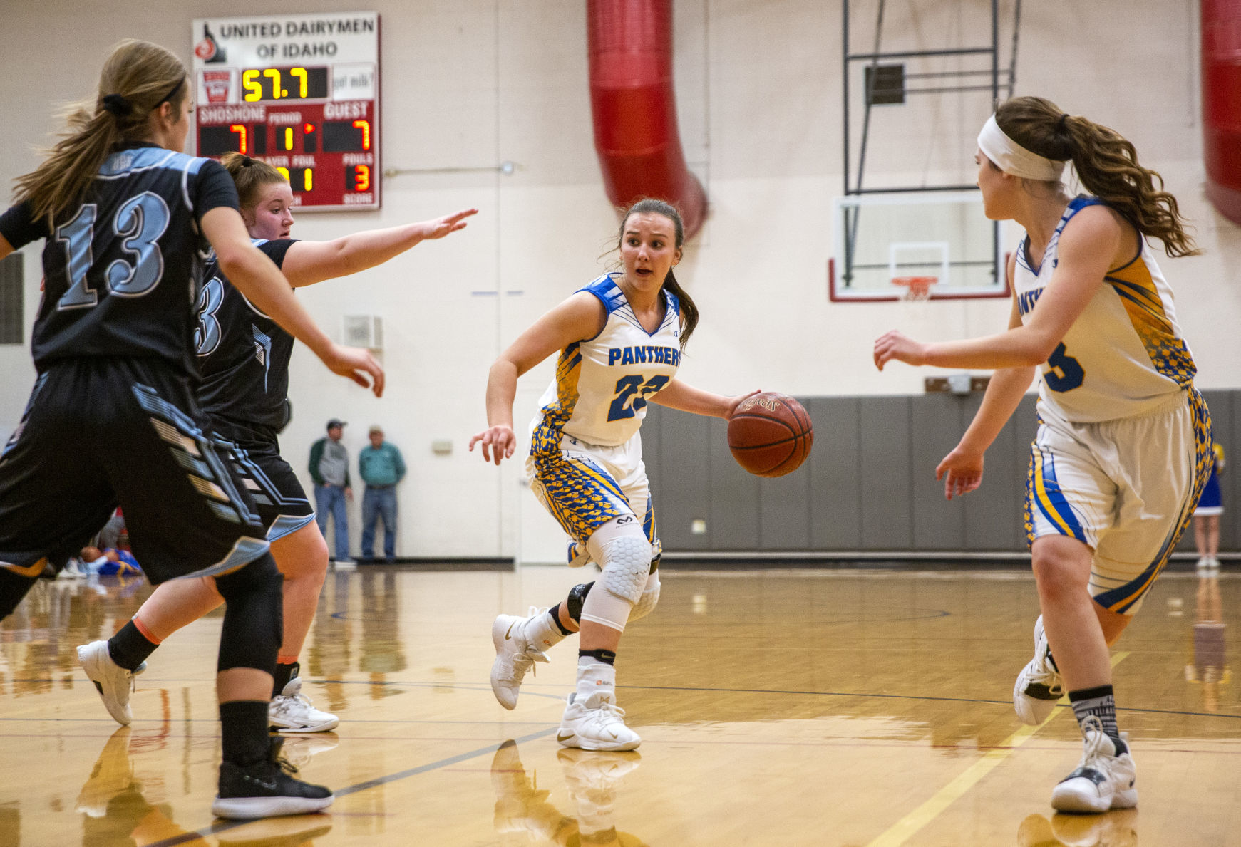 Carey vs Dietrich girls basketball
